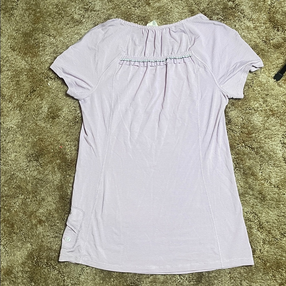 Lululemon Run: Wild Short Sleeve Tech Size 6‎ - Picture 4 of 5